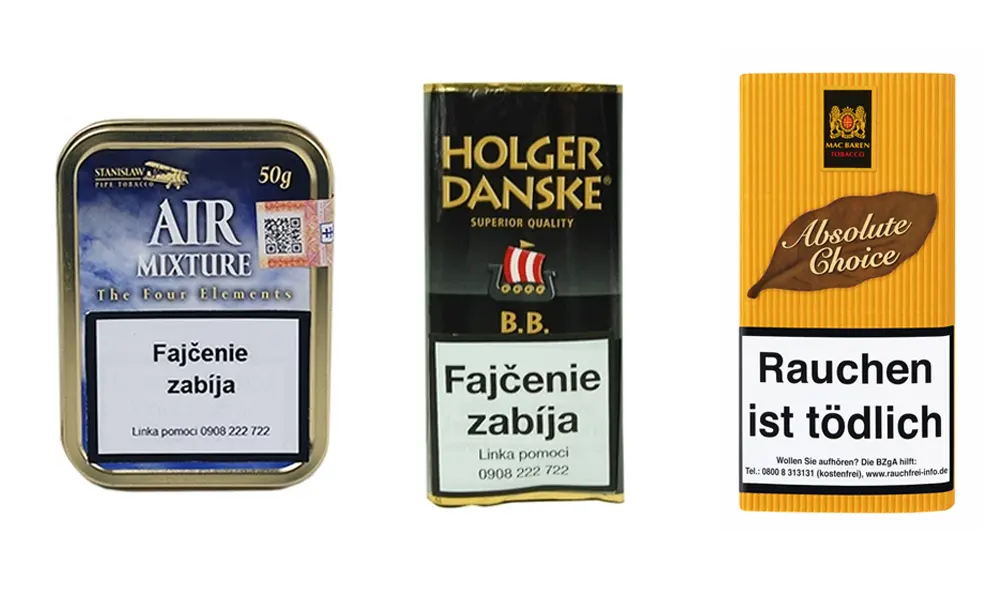 Fajkové tabaky: Stanislaw, Holger Danske a Mac baren